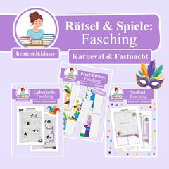 Collection image for: Rätsel & Spiele für Fasching & Karneval