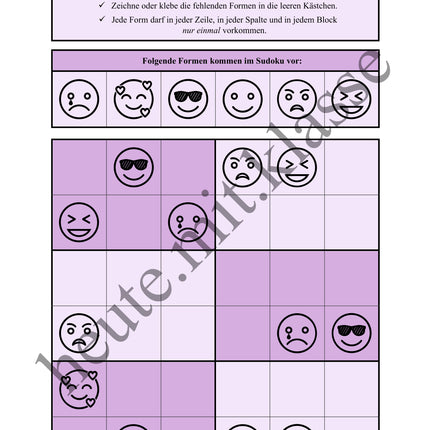 Sudoku 6x6: Für Profis - Logisches Denken fördern!