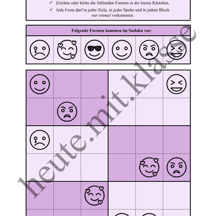 Sudoku 6x6: Für Profis - Logisches Denken fördern!