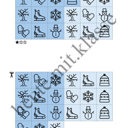 Sudoku 6x6: Winter - Logisches Denken fördern!