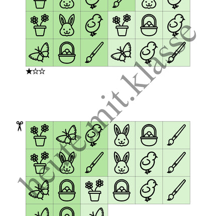 Sudoku 6x6: Ostern - Logisches Denken fördern!