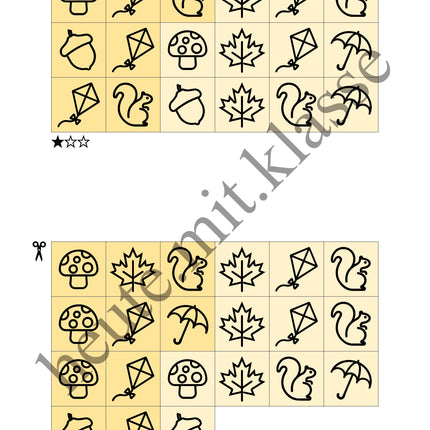 Sudoku 6x6: Herbst - Logisches Denken fördern!