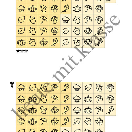 Sudoku 9x9: Herbst - Logisches Denken fördern!