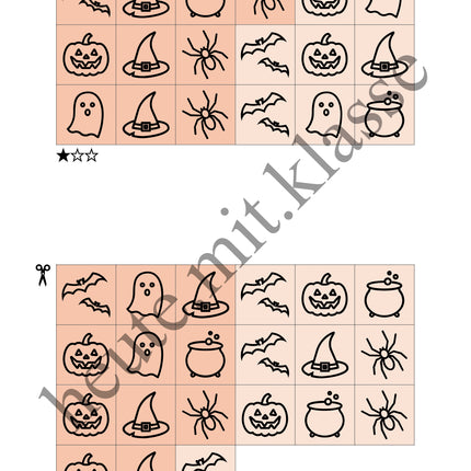 Sudoku 6x6: Halloween - Logisches Denken fördern!