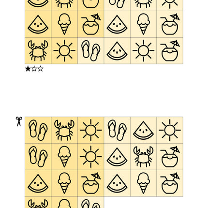 Sudoku 6x6: Sommer & Sommerferien - Logisches Denken fördern!