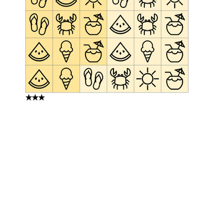 Sudoku 6x6: Sommer & Sommerferien - Logisches Denken fördern!