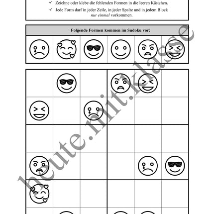 Sudoku 6x6: Für Profis - Logisches Denken fördern!