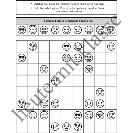 Sudoku 9x9: Für Profis - Logisches Denken fördern!