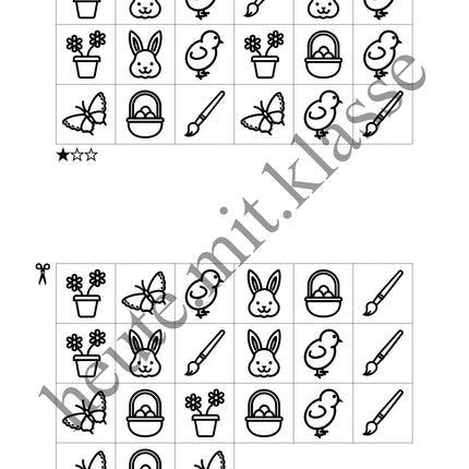 Sudoku 6x6: Ostern - Logisches Denken fördern!