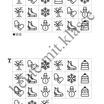 Sudoku 6x6: Winter - Logisches Denken fördern!