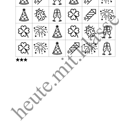 Sudoku 6x6: Neujahr & Silvester - Logisches Denken fördern!