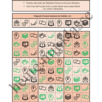 Sudoku 9x9: Deutsch - Logisches Denken fördern!