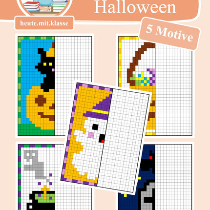 Pixel-Bilder: Halloween