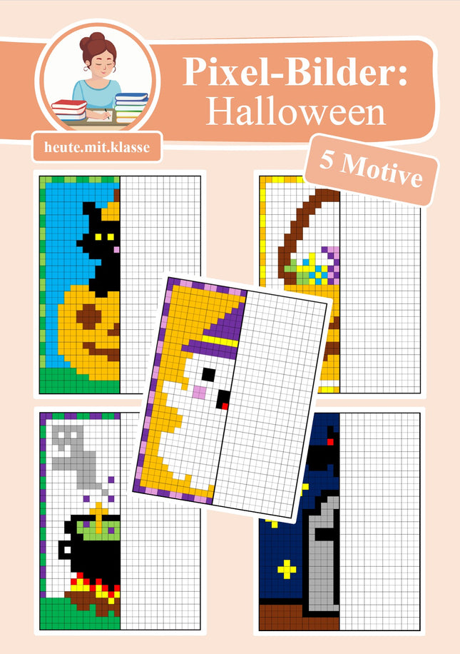 Pixel-Bilder: Halloween