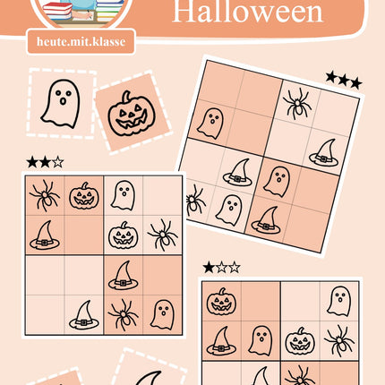 Sudoku 4x4: Halloween
