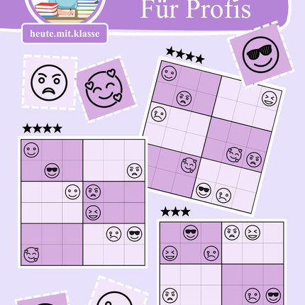 Sudoku 6x6: Für Profis - Logisches Denken fördern!