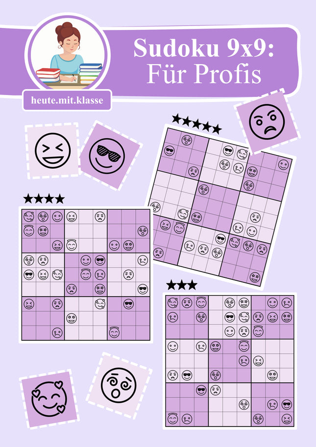 Sudoku 9x9: Für Profis - Logisches Denken fördern!