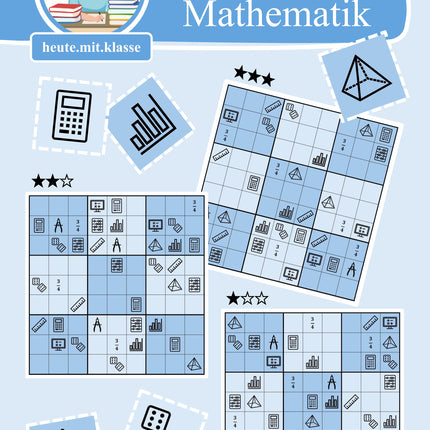 Sudoku 9x9: Mathe - Logisches Denken fördern!