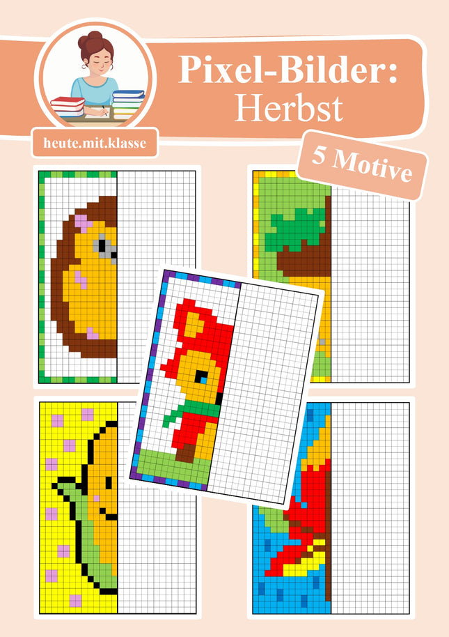 Pixel-Bilder: Herbst