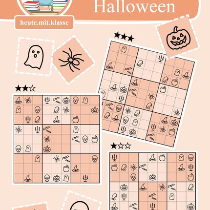 Sudoku 9x9: Halloween