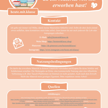 Suchsel: Halloween (Wortgitter)
