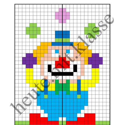 Pixel-Bilder: Fasching & Karneval & Fastnacht