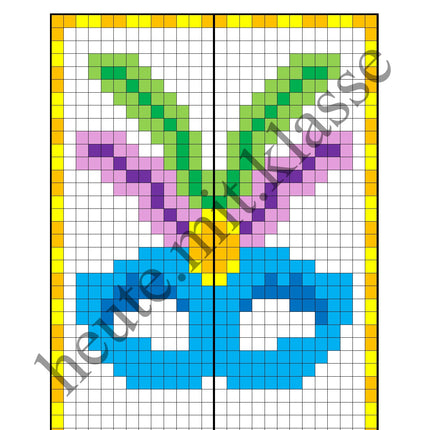 Pixel-Bilder: Fasching & Karneval & Fastnacht