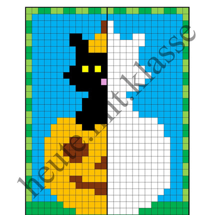 Pixel-Bilder: Halloween