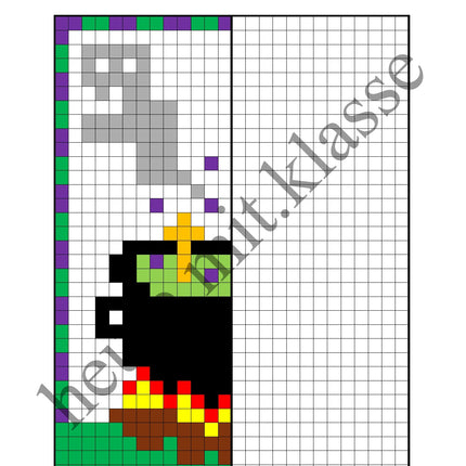 Pixel-Bilder: Halloween