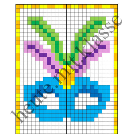 Pixel-Bilder: Fasching & Karneval & Fastnacht