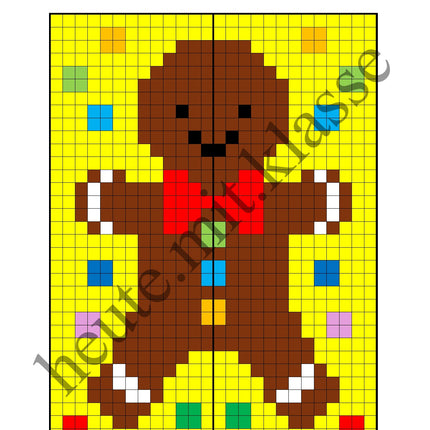 Pixel-Bilder: Weihnachten & Advent