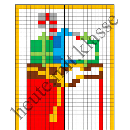 Pixel-Bilder: Weihnachten & Advent