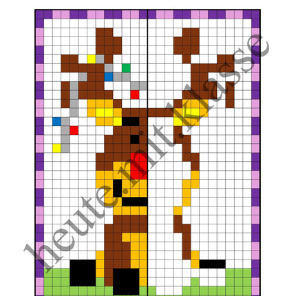 Pixel-Bilder: Weihnachten & Advent