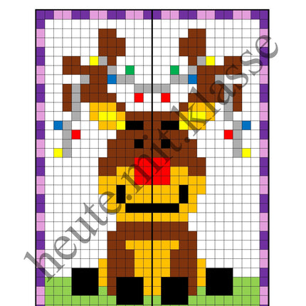 Pixel-Bilder: Weihnachten & Advent