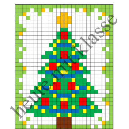 Pixel-Bilder: Weihnachten & Advent