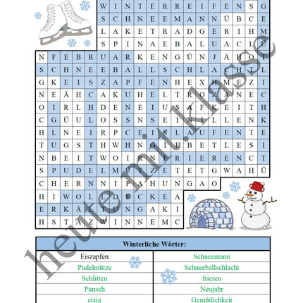 Suchsel: Winter