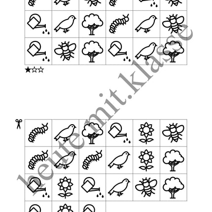 Sudoku 6x6: Frühling