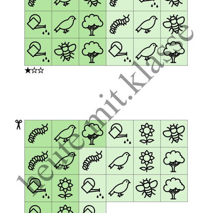 Sudoku 6x6: Frühling