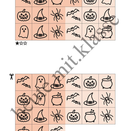 Sudoku 6x6: Halloween