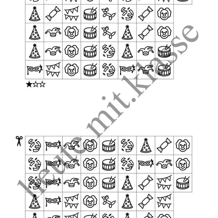 Sudoku 9x9: Fasching & Karneval & Fastnacht