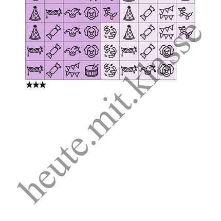 Sudoku 9x9: Fasching & Karneval & Fastnacht