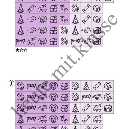 Sudoku 9x9: Fasching & Karneval & Fastnacht
