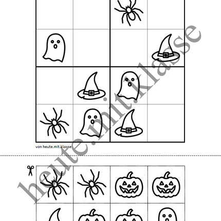 Sudoku 4x4: Halloween
