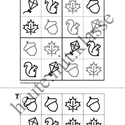 Sudoku 4x4: Herbst