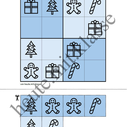 Sudoku 4x4: Weihnachten & Advent