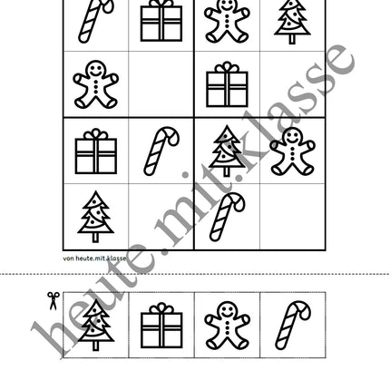 Sudoku 4x4: Weihnachten & Advent