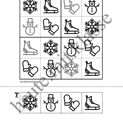 Sudoku 4x4: Winter