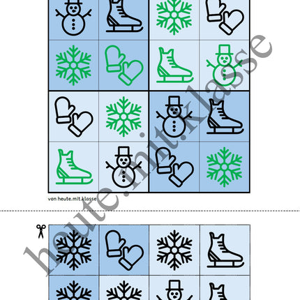 Sudoku 4x4: Winter