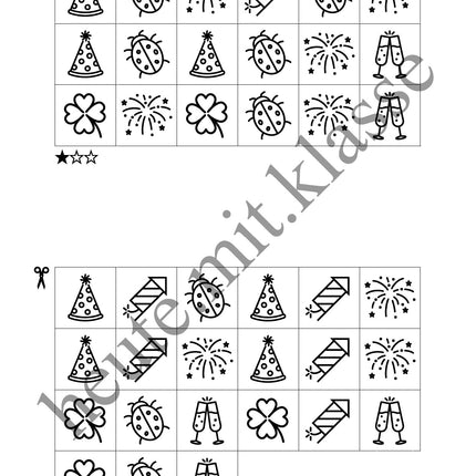 Sudoku 4x4: Neujahr & Silvester