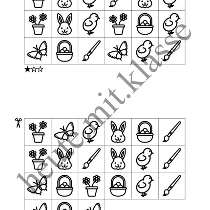 Sudoku 6x6: Ostern